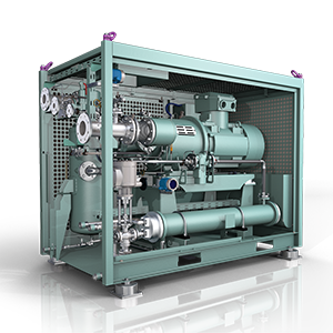Wittig ROW60G compressor for Marine applications
